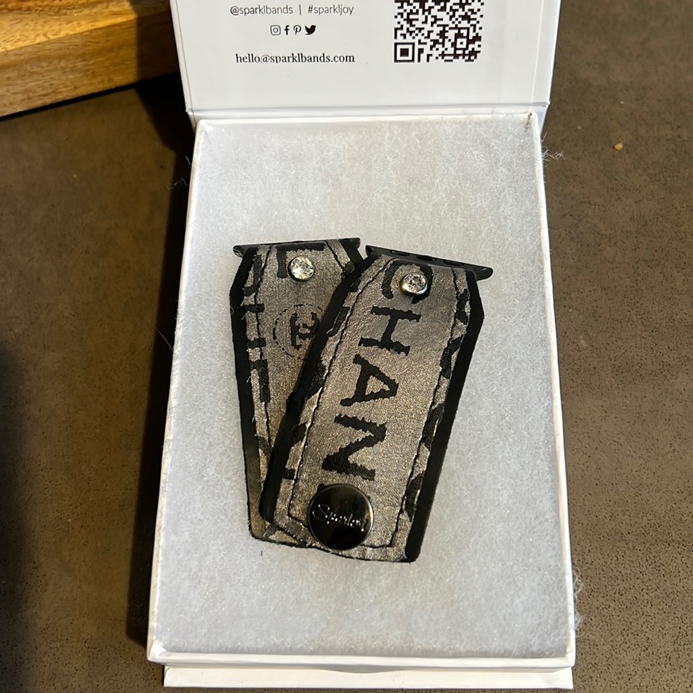 Spark*l Bands VERY LIMITED Chanel Apple Watch band
